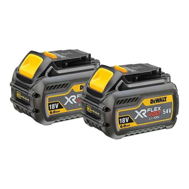DeWalt, Set încărcător cu port dublu + 2 acumulatori DeWalt DCB132T2 Li-Ion XR FlexVolt