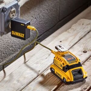DeWalt, Set încărcător USB-C DeWalt DCB094H2 cu 2 acumulatori Powerstack 18V 5.0Ah