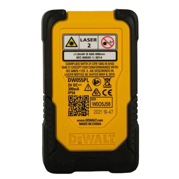 DeWalt, Telemetru cu laser DeWalt DW055PL, 16 m – precizie profesională