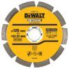Disc diamantat DeWalt DT3761 125 x 22,23 x 2,0 mm pentru materiale dure și granit