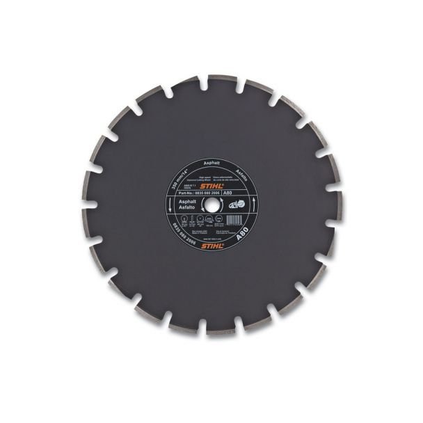Disc diamantat tăiere asfalt STIHL A 80 08350801009, 400x3,2 mm