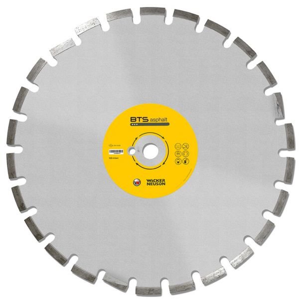 Disc diamantat Wacker Neuson BTS ASFALT 300, 300x20x10 mm pentru asfalt