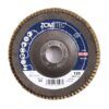 Disc lamelar premium Zonetec ZA231I1256022, 125 x 22.23 mm, granulație 60 — pentru șlefuire oțel și inox