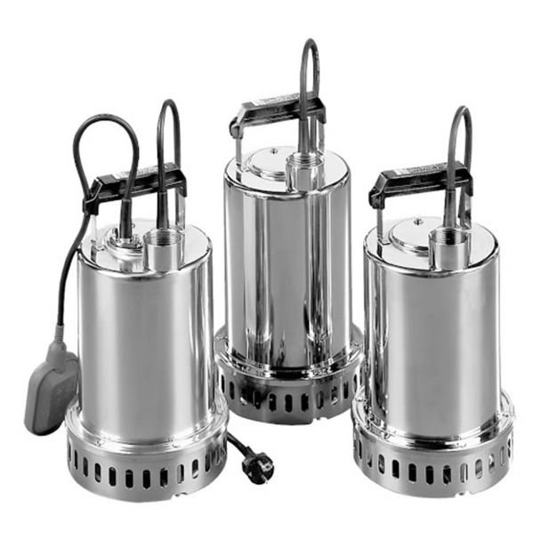 Ebara, Pompa submersibilă inox EBARA BEST5 | pentru ape murdare, 400 V | debit 19.800 l/h | înălțime refulare 18,4 m | particule max 10 mm