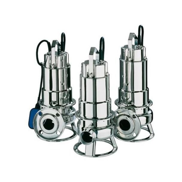 Ebara, Pompă submersibilă inox Ebara DW75MA | pentru ape murdare | 230 V | Debit 30.000 l/h, înălțime refulare 8 m | Particule max 50 mm