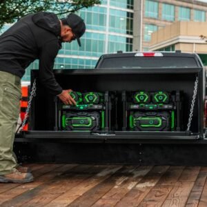 Ego, Platformă încărcare EGO PGX1400PB AC/DC, 2 porturi — pentru acumulatori EGO ARC Lithium™