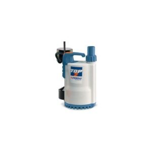 Electropompă submersibilă de drenaj Pedrollo TOP2-FLOOR/LA/10m | pentru lichide corozive, particule max. 2 mm | putere 0,37 kW | debit max. 160 l/min, înălțime refulare 8 m |...