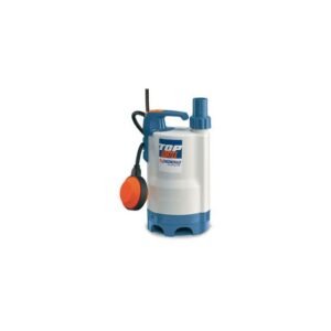 Electropompă submersibilă de drenaj pentru ape murdare Pedrollo TOP2-VORTEX | Particule max. 25 mm | Putere 0,37 kW | Debit max. 180 l/min | Înălțime refulare max. 6,5 m