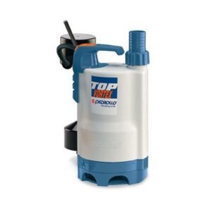 Electropompă submersibilă drenaj ape murdare Pedrollo TOP3-VORTEX-MAGNETICO – 0,55 kW, debit max. 180 l/min, particule max. 25 mm, înălțime refulare max. 8 m