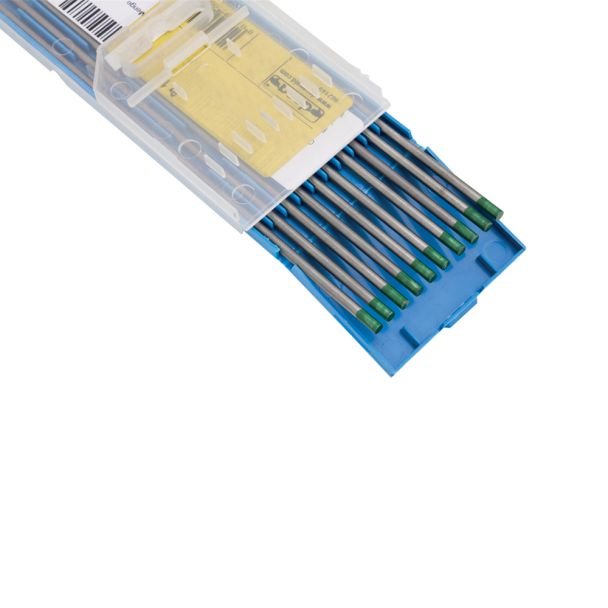 Electrozi nefuzibili torță TIG Deca 010699, puri, diam. 2.4 mm x 175 mm, 10 buc., curent alternativ — pentru sudură la aluminiu