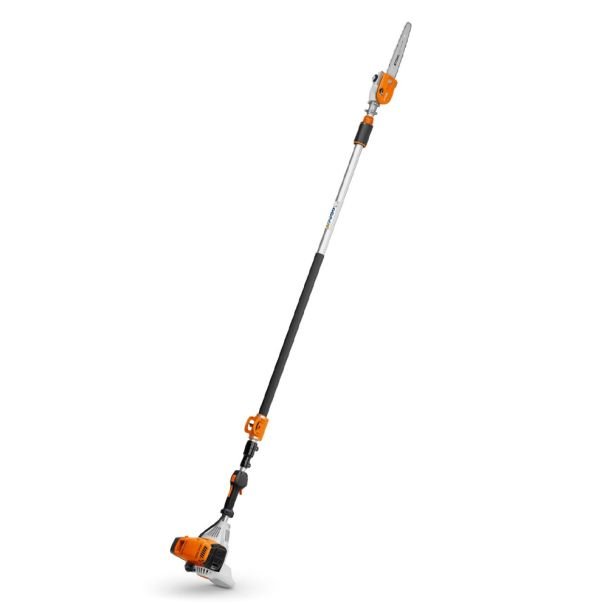 Emondor Stihl HT 135, motoferăstrău cu braț telescopic, motor 4‑MIX 1.9 CP, șină 30 cm