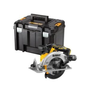 Fierăstrău circular DeWalt DCS565NT 165 mm, compatibil acumulator Li‑Ion 18 V XR, în valiză TSTAK