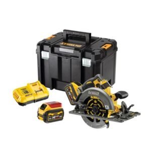 Fierăstrău circular DeWalt DCS579T2 cu 2 acumulatori Li-Ion XR FLEXVOLT 54V 6.0Ah, 190 mm, valiză TSTAK