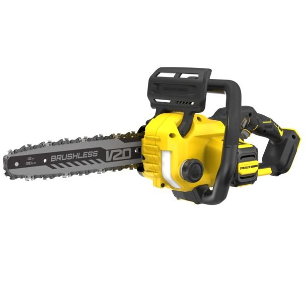 Fierăstrău cu lanț Stanley SFMCCS730B, șină 30 cm, compatibil cu acumulator 18 V