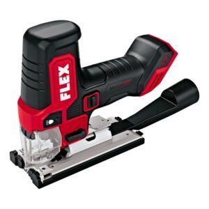 Fierăstrău pendular FLEX JSP 12-EC - Compatibil cu acumulatori 12 V - Include valiză de transport - Design compact, fără fir - Aplicații profesionale