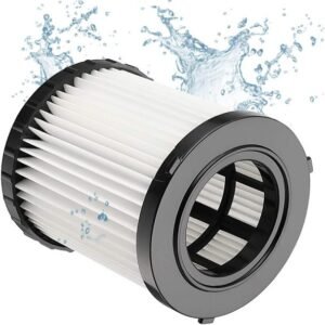 Filtru HEPA Dewalt DCV5801H pentru utilizare umedă și uscată — reține 99,7% din praf la 0,3 microni