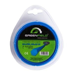 Fir hexagonal răsucit Greenfield | Model GA-FIR_H2.0/15 | 2,0 mm × 15 m | Rezistent pentru legare și fixare | Ideal pentru grădină, horticultură și bricolaj