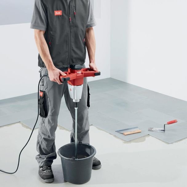 Flex, Mașină de amestecat FLEX MXE 1000 WR2 120, 1010 W, 230 V CEE, 0-780 mm, paletă WR2 120 mm, ADM30 SMART