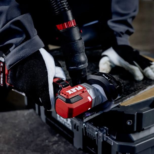 Flex, Mini polizor unghiular FLEX LBE 76 12-EC, compatibil cu acumulatori Li-Ion 12 V, disc 76 mm, cutie L-BOXX