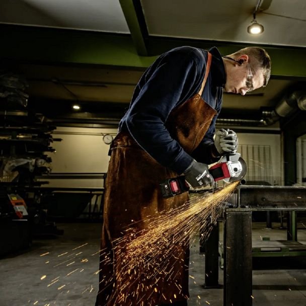 Flex, Polizor unghiular Flex L 125 18.0-EC LD Set, 2 acumulatori 18V/5.0Ah, 125 mm, 10.000 rpm