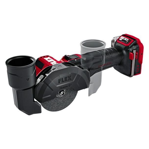 Flex, Polizor unghiular Flex LBE 76 12-EC C, 76 mm, compatibil cu acumulatori Li-Ion 12 V