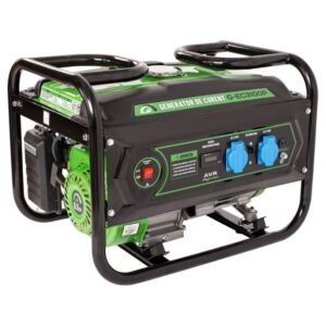 Generator curent pe benzină Greenfield G-EC3100P, portabil, monofazat, 2.3 kVA, alternator cu bobinaj din cupru