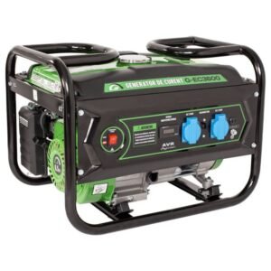 Generator curent pe benzină Greenfield G-EC3600, portabil, monofazat, putere maximă 2.4 kVA