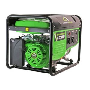 Generator curent pe benzină Greenfield G-EC7500P 7 kVA monofazat portabil pornire manuală bobinaj cupru