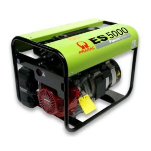 Generator curent pe benzină PRAMAC ES5000 | Portabil, monofazat | 5.1 kVA (putere maximă) / 4.2 kVA (putere continuă) | Performanță stabilă | Ideal pentru casă și șantier