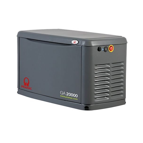 Generator curent pe gaz Pramac GA20000 | Staționar | 400 V | Standby/Continuu 20/17 kVA | Ideal pentru aplicații industriale