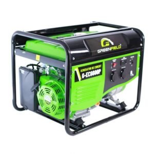 Generator de curent pe benzină Greenfield G-EC6600P — monofazat, portabil, 5.5 kVA