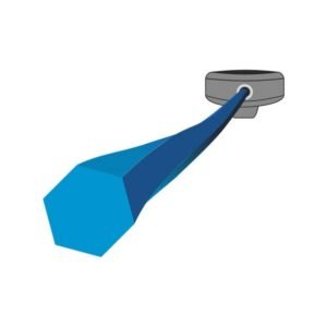 Greenfield, Fir hexagonal răsucit Greenfield | Model GA-FIR_H2.0/15 | 2,0 mm × 15 m | Rezistent pentru legare și fixare | Ideal pentru grădină, horticultură și bricolaj