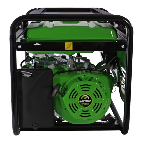 Greenfield, Generator curent pe benzină Greenfield G-EC7500P 7 kVA monofazat portabil pornire manuală bobinaj cupru
