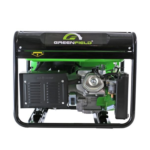 Greenfield, Generator de curent Greenfield G-EC6100P | 4.5 kVA monofazat | pe benzină | portabil, pornire manuală | ideal pentru uz casnic și profesional