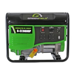 Greenfield, Generator de curent pe benzină Greenfield G-EC6600P — monofazat, portabil, 5.5 kVA
