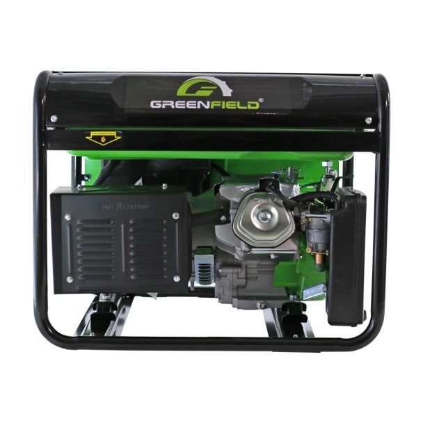 Greenfield, Generator de curent pe benzină Greenfield G-EC6600P — monofazat, portabil, 5.5 kVA