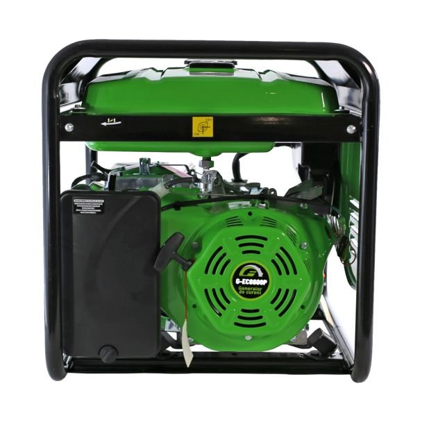 Greenfield, Generator de curent pe benzină Greenfield G-EC6600P — monofazat, portabil, 5.5 kVA