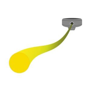 Greenfield, Greenfield GA-FIR_R2.4/15 | Fir nailon profil rotund 2.4 mm | 15 m lungime | Rezistent și flexibil, uz universal | Pentru pescuit, grădinărit și bricolaj