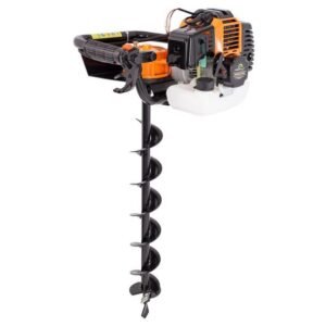 Greenfield, Motoburghiu Greenfield G-MB52_EUROV | 2 CP | 52 cm³ | Diametru burghiu 100–250 mm | Pentru foraje în sol și plantare stâlpi
