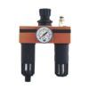 Grup complet tratare aer 3 elemente OMG 745F+R+LM | FRL 1/4" | Presiune 18 bar | Filtru regulator lubrificator pentru sisteme pneumatice | Montaj rapid, performanță industrială