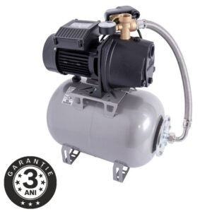 Hidrofor cu pompă autoamorsantă Wasserkonig FS475825, fontă, 900 W, 3480 l/h, refulare 47 m, vas de expansiune 24 l