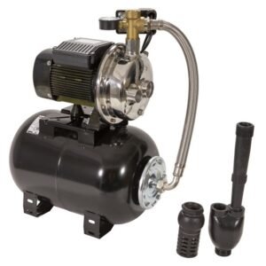 Hidrofor cu pompă de mare adâncime Wasserkonig PMI30-090/25H — 1200 W, 2640 l/h, înălțime refulare 36 m, aspirație 30 m, vas expansiune 24 L, pentru puț/fântână