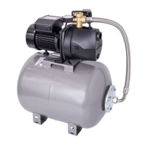 Hidrofor pompă autoamorsantă Wasserkonig FL477350 | Corp din fontă | 1000 W putere | Debit 4380 l/h, înălțime refulare 47 m | Vas de expansiune 50 l