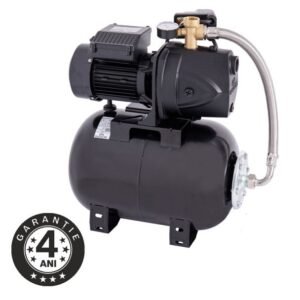 Hidrofor pompă autoamorsantă Wasserkonig FL508225, fontă, 1200 W, debit 4920 l/h, înălțime refulare 50 m, vas de expansiune 24 l
