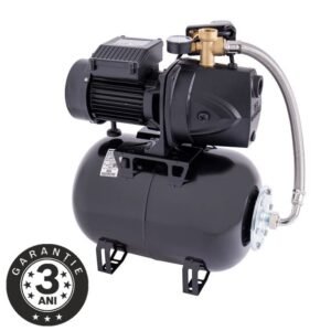Hidrofor Wasserkonig FL498025 | Pompă autoamorsantă din fontă | 1150 W, debit 4800 l/h | Înălțime refulare 49 m | Vas de expansiune 24 l