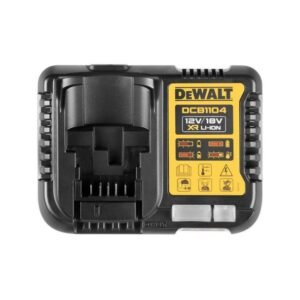 Încărcător rapid slim | DeWalt DCB1104 | pentru acumulatori Li-Ion XR | 10.8–18 V | 4 A