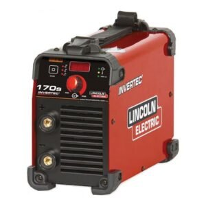 Invertor sudură MMA Lincoln Electric INVERTEC170S_ACC | 160 A | Electrozi 1.6–4 mm | Cu accesorii incluse | Portabil, ideal pentru bricolaj și întreținere