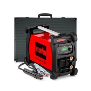 Invertor sudură MMA Telwin TECHNOLOGY236XTPLUS_ACX | 200 A cu display digital | Electrozi 1.6-4 mm | Valiză aluminiu profesională | Accesorii incluse