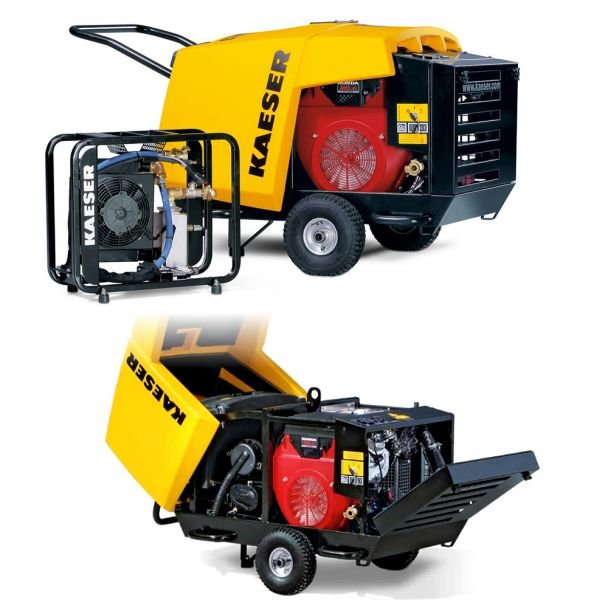 Kaeser, Motocompresor portabil Kaeser M13-7 | 7 bar · 1,2 m³/min | Putere continuă pentru scule pneumatice | Compact și ușor de transportat | Fiabilitate germană, ideal pentru șantier...