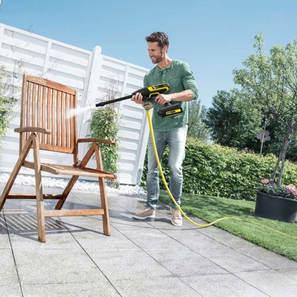 Karcher, Aparat de spălat cu presiune medie Karcher KHB 6 Battery INT – 1.328-010.0, compatibil Li‑Ion 18 V, 24 bar, 200 l/min